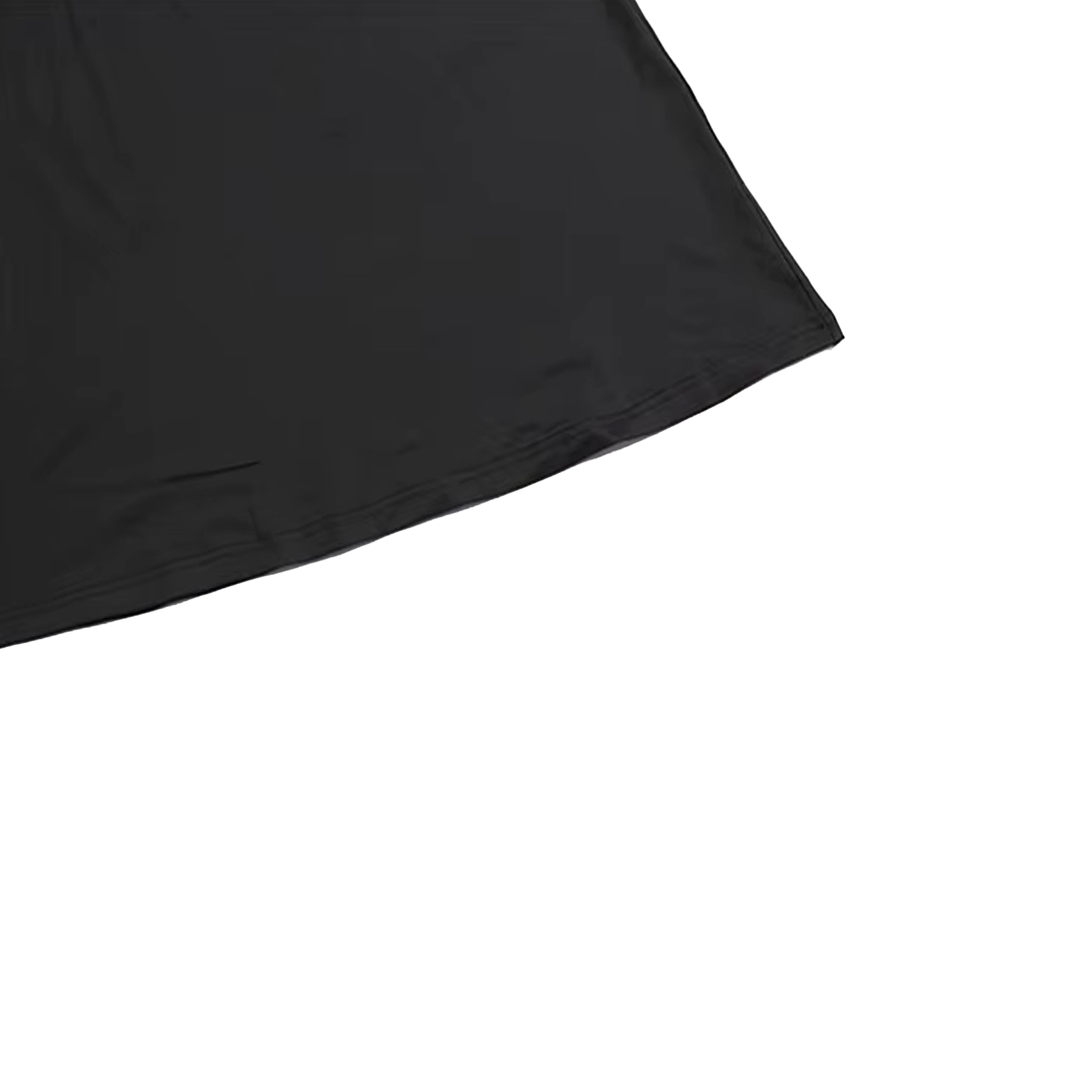 BLACK BODY AND SKIRT DRESS (2-PIECE)