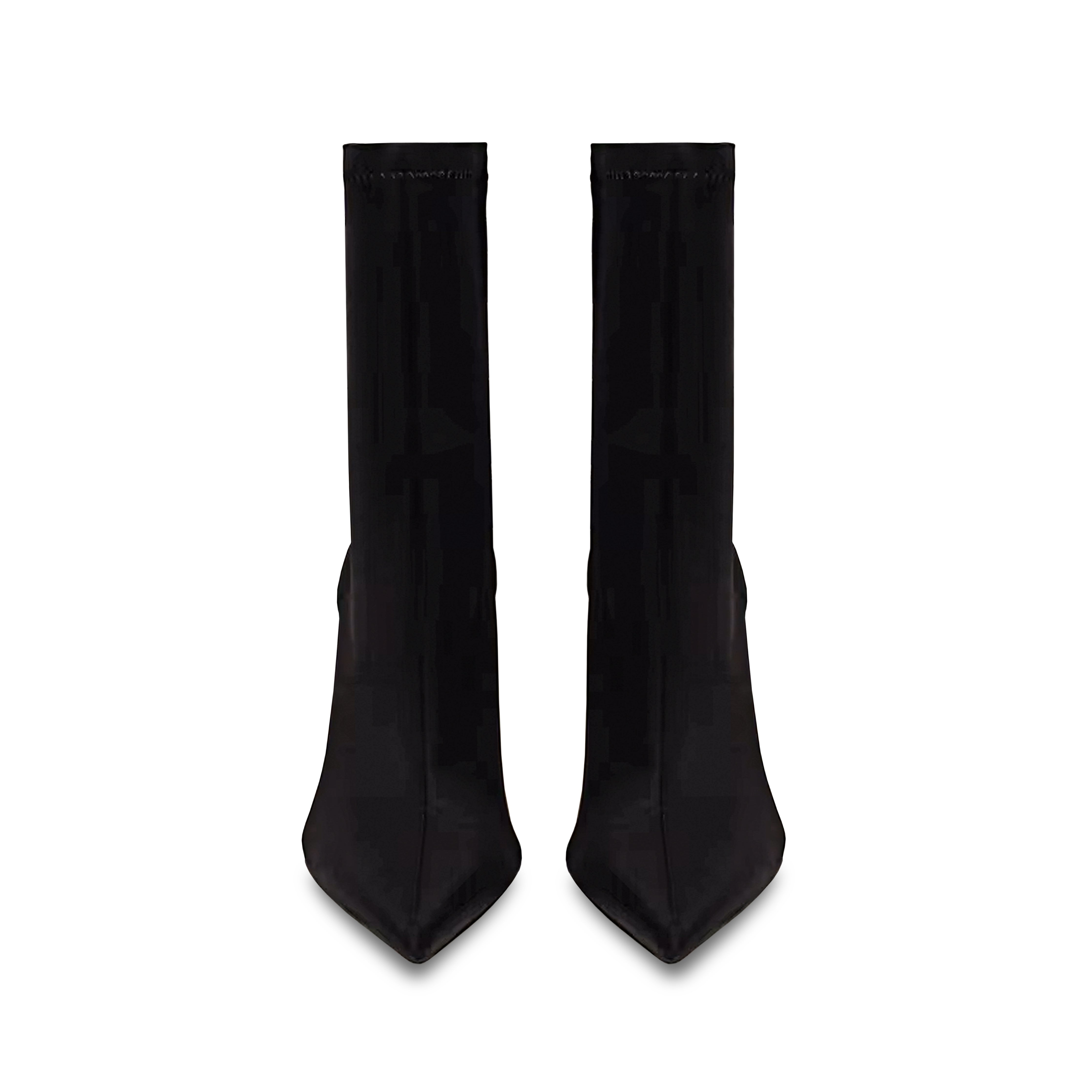 BLACK SOCK STILETTO BOOTIE