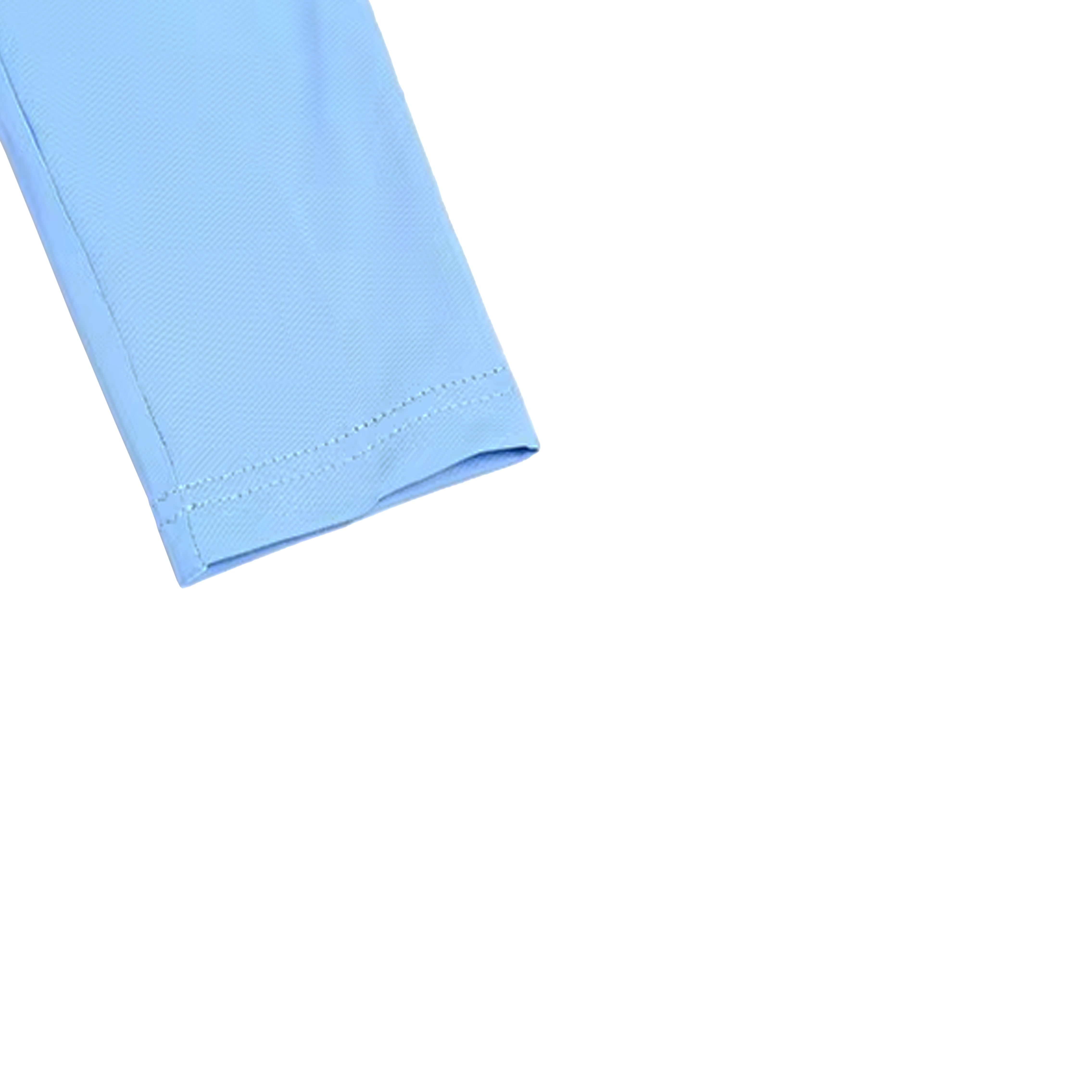BABY BLUE LONG DRESS WITH FRONT DETAIL