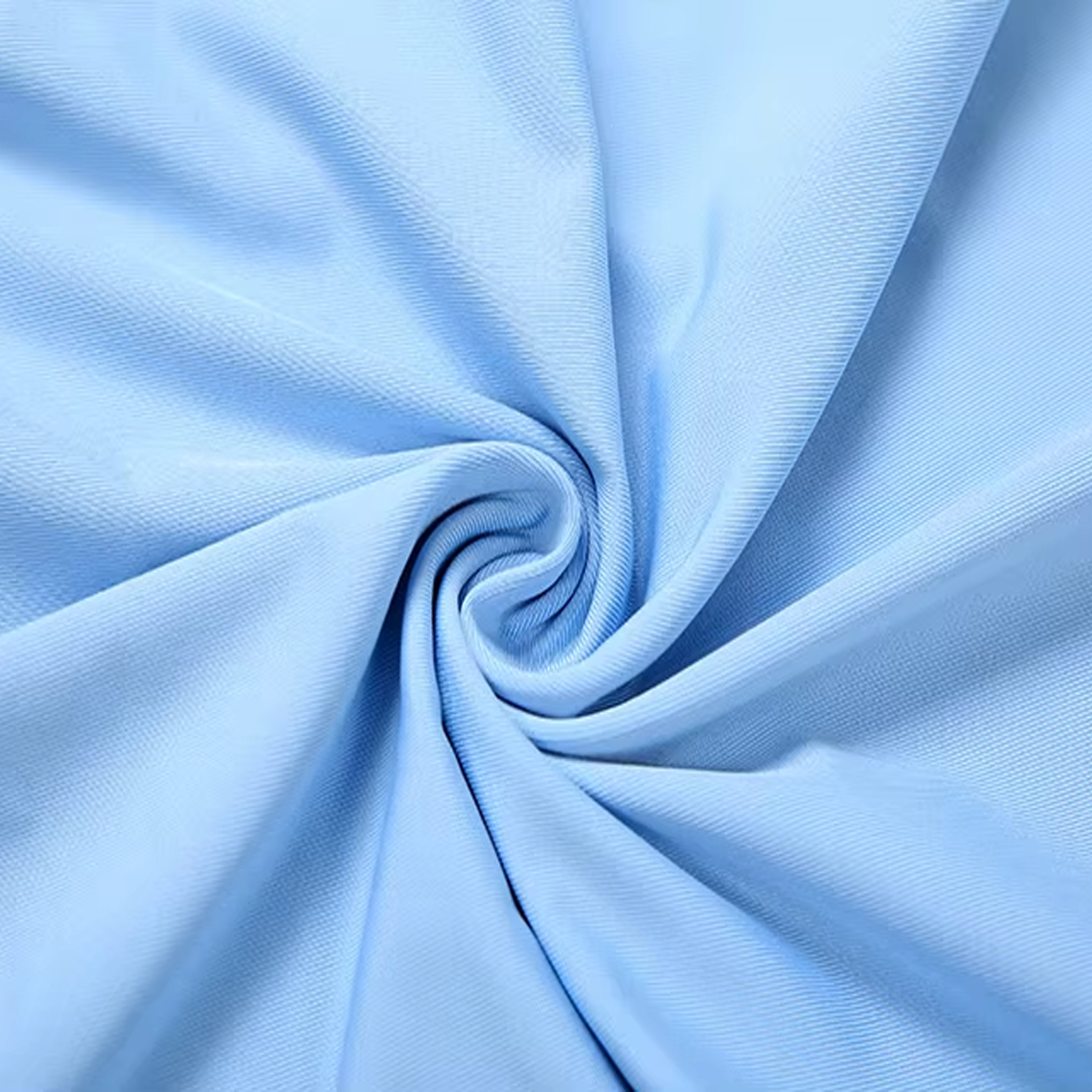 BABY BLUE LONG DRESS WITH FRONT DETAIL