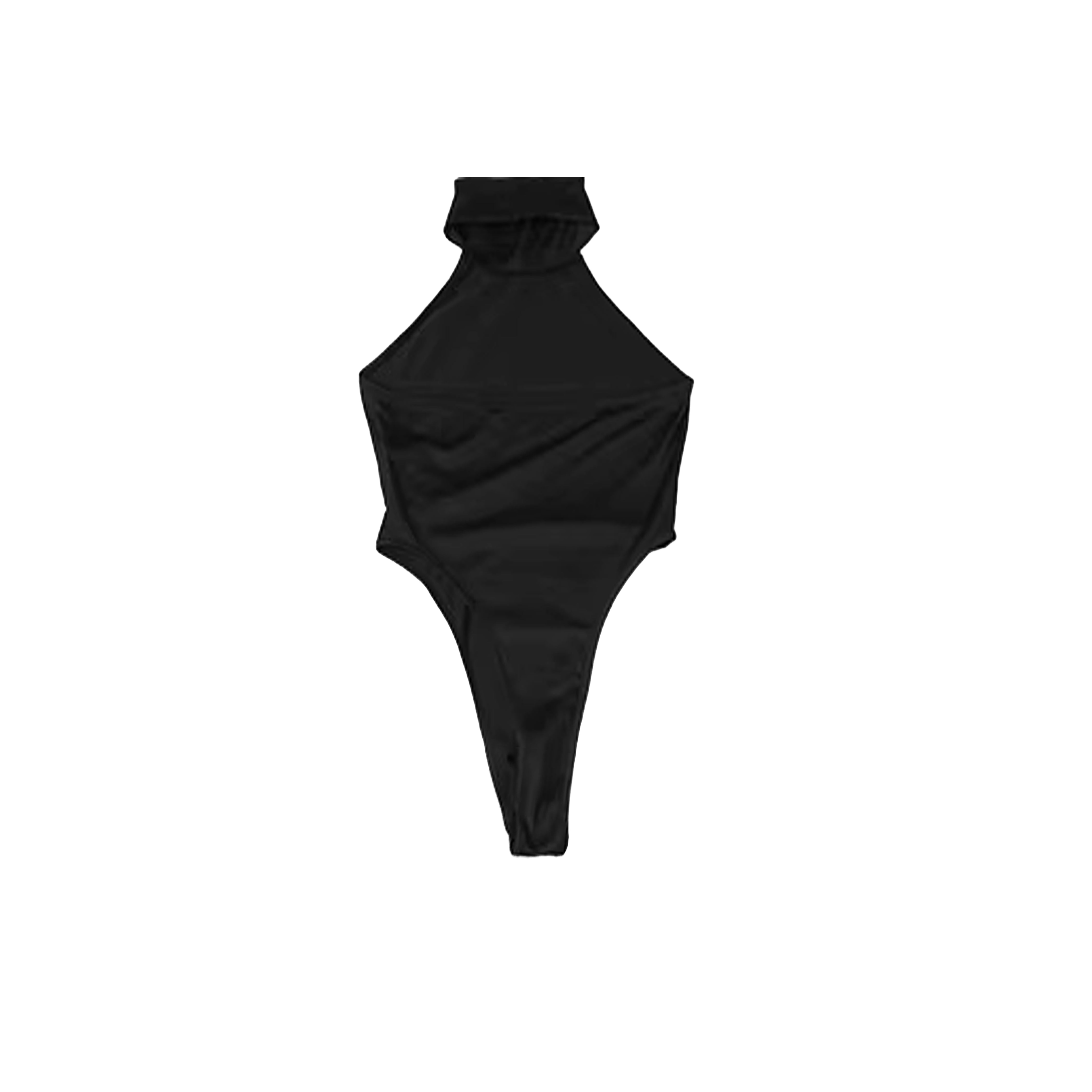 BLACK BODY AND SKIRT DRESS (2-PIECE)