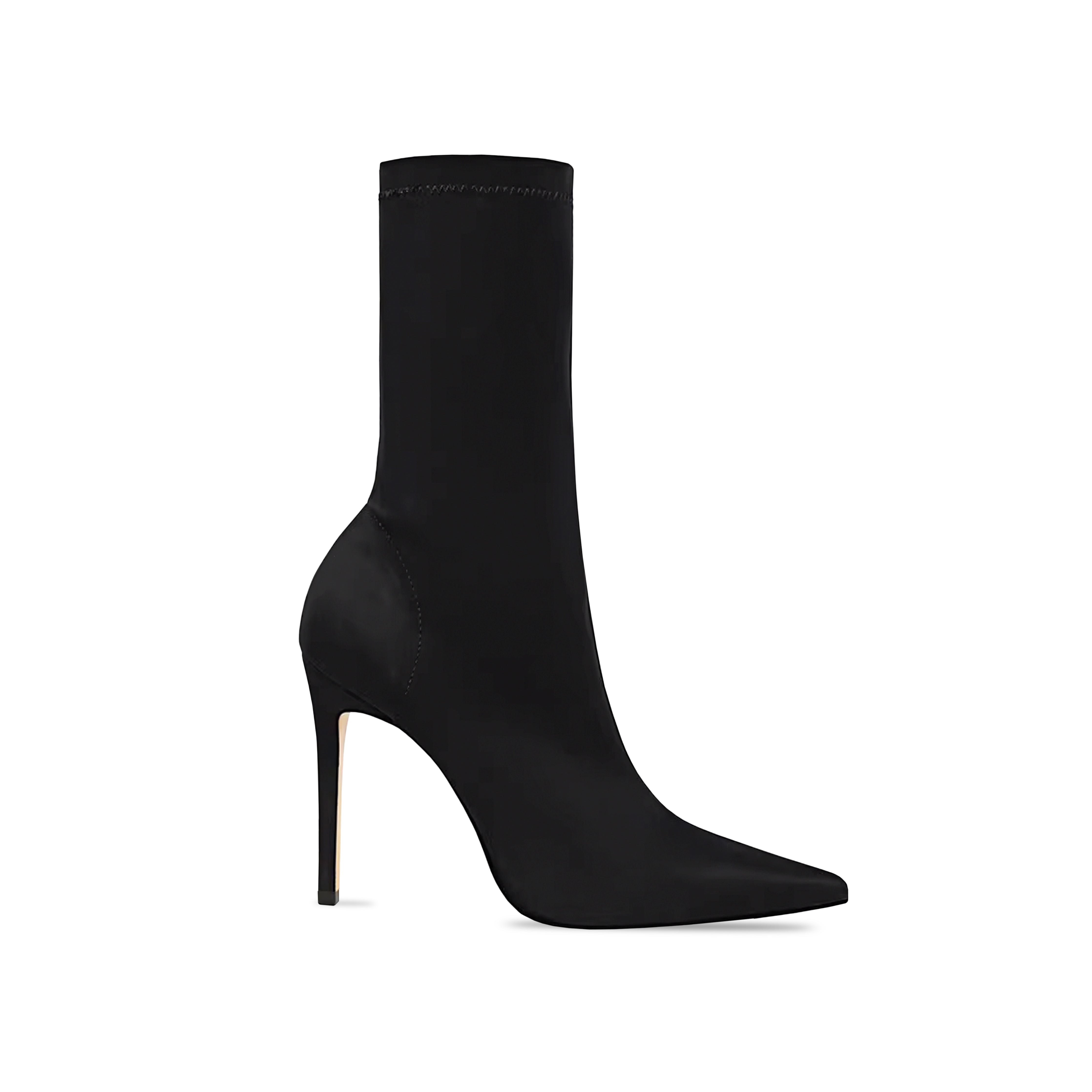 BLACK SOCK STILETTO BOOTIE