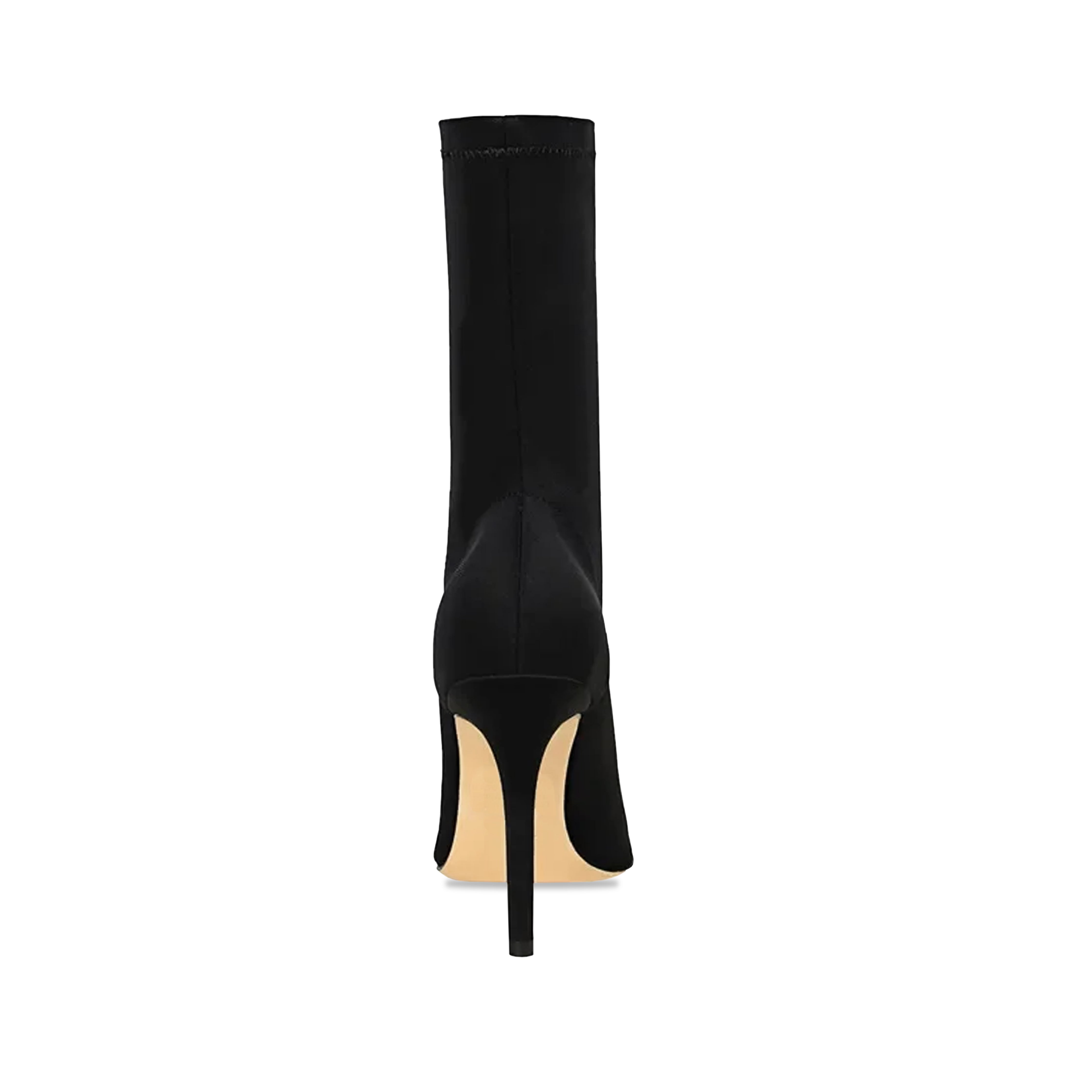 BLACK SOCK STILETTO BOOTIE