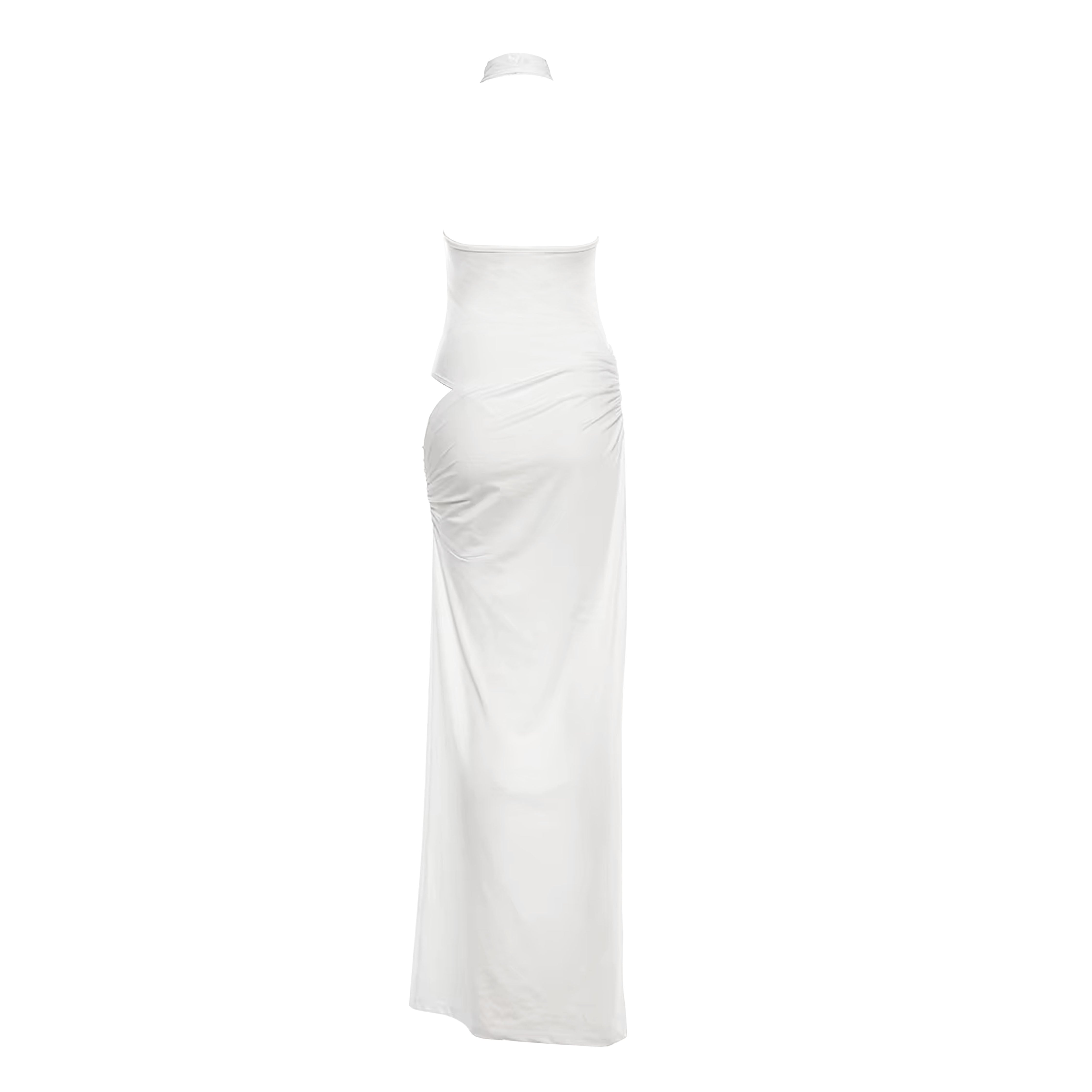WHITE BODYSUIT DRESS