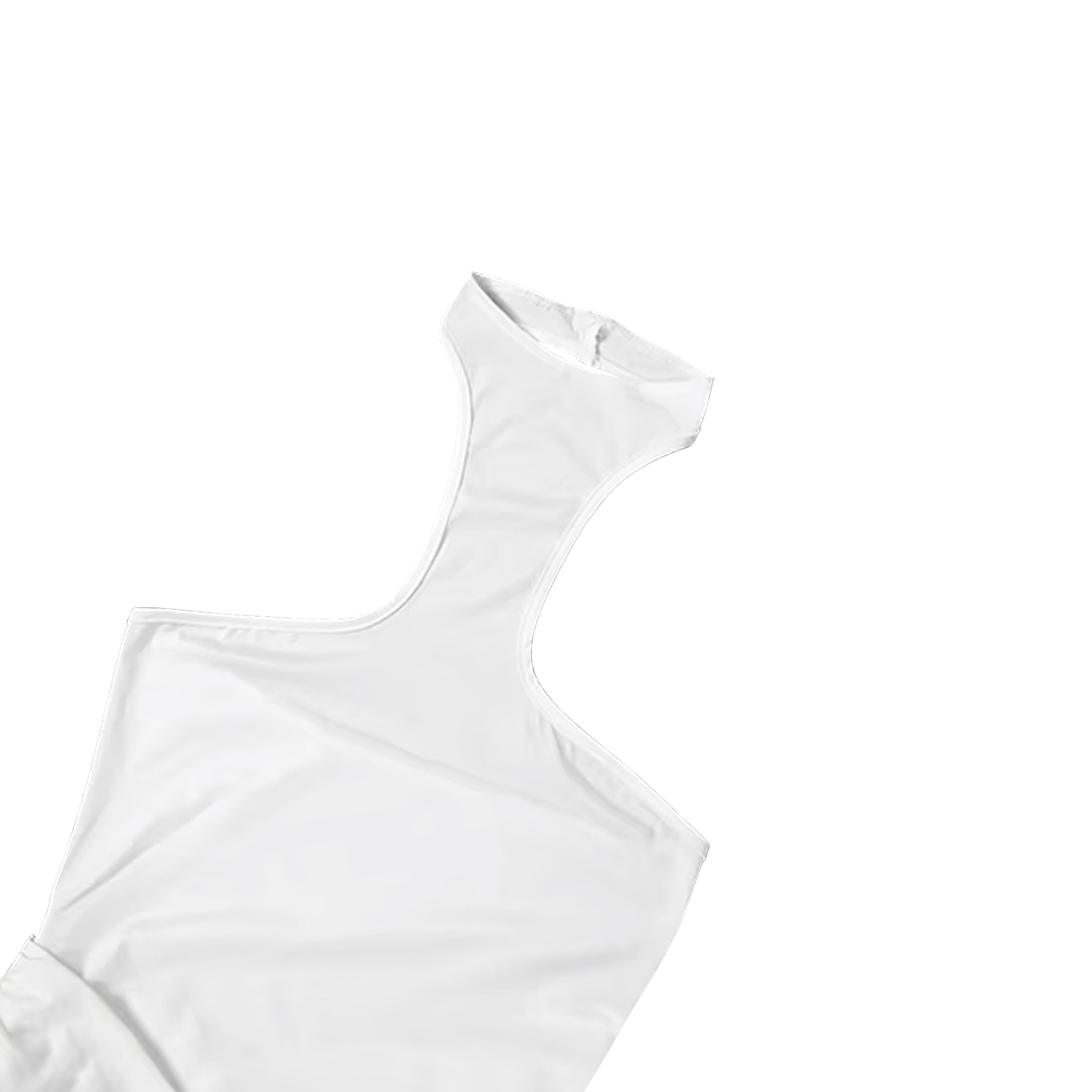 WHITE BODYSUIT DRESS