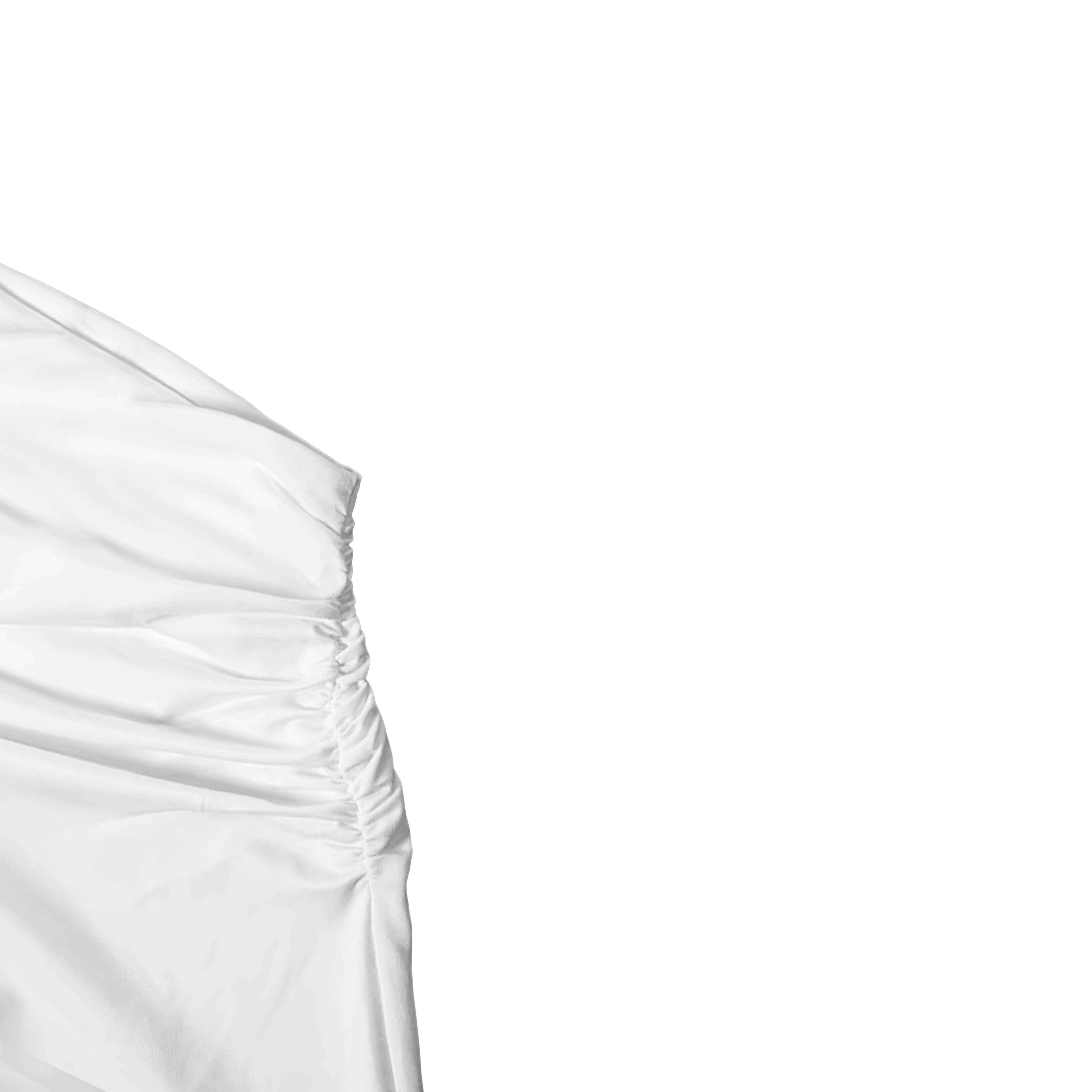 WHITE BODYSUIT DRESS